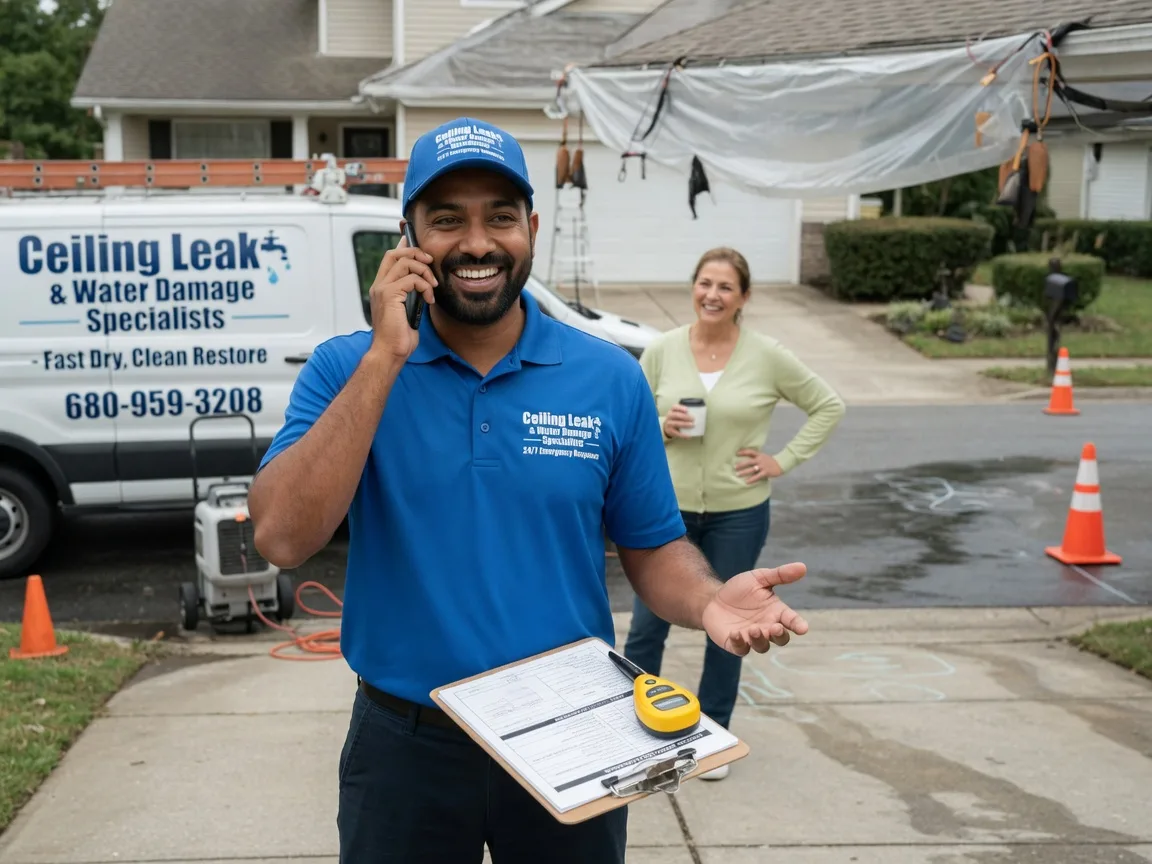 Ceiling Leak Cleanup Brooksville, KY FAQs